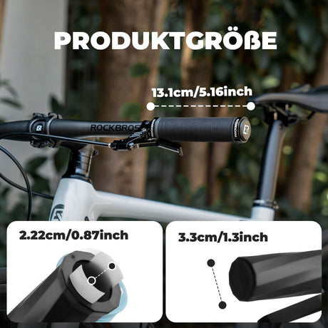 ROCKBROS Fahrradgriffe – Rutschfester Halt für jede Fahrt!​