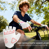 ROCKBROS Fahrradhandschuhe – Halbfinger mit SBR-Polsterung & Atmungsaktivität