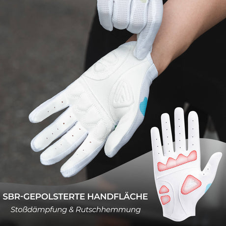 ROCKBROS Fahrradhandschuhe – Atmungsaktiv & Hochflexibel mit SBR-Polsterung