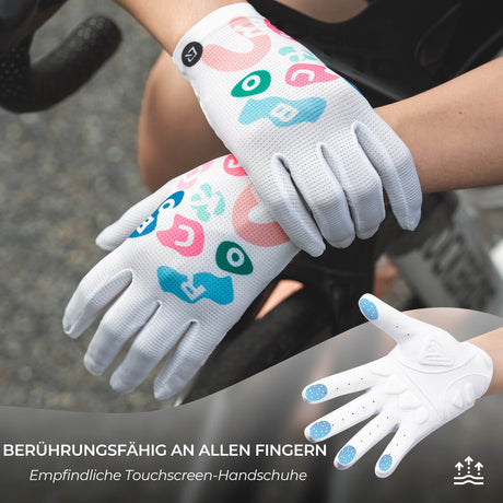 ROCKBROS Fahrradhandschuhe – Atmungsaktiv & Hochflexibel mit SBR-Polsterung
