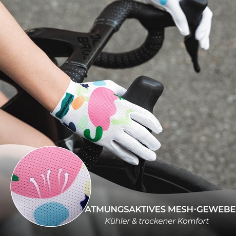 ROCKBROS Fahrradhandschuhe – Atmungsaktiv & Hochflexibel mit SBR-Polsterung