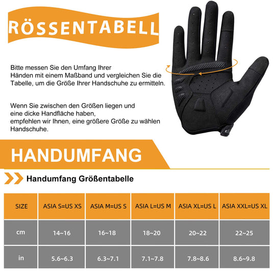 ROCKBROS Fahrradhandschuhe Touchscreen Handschuhe