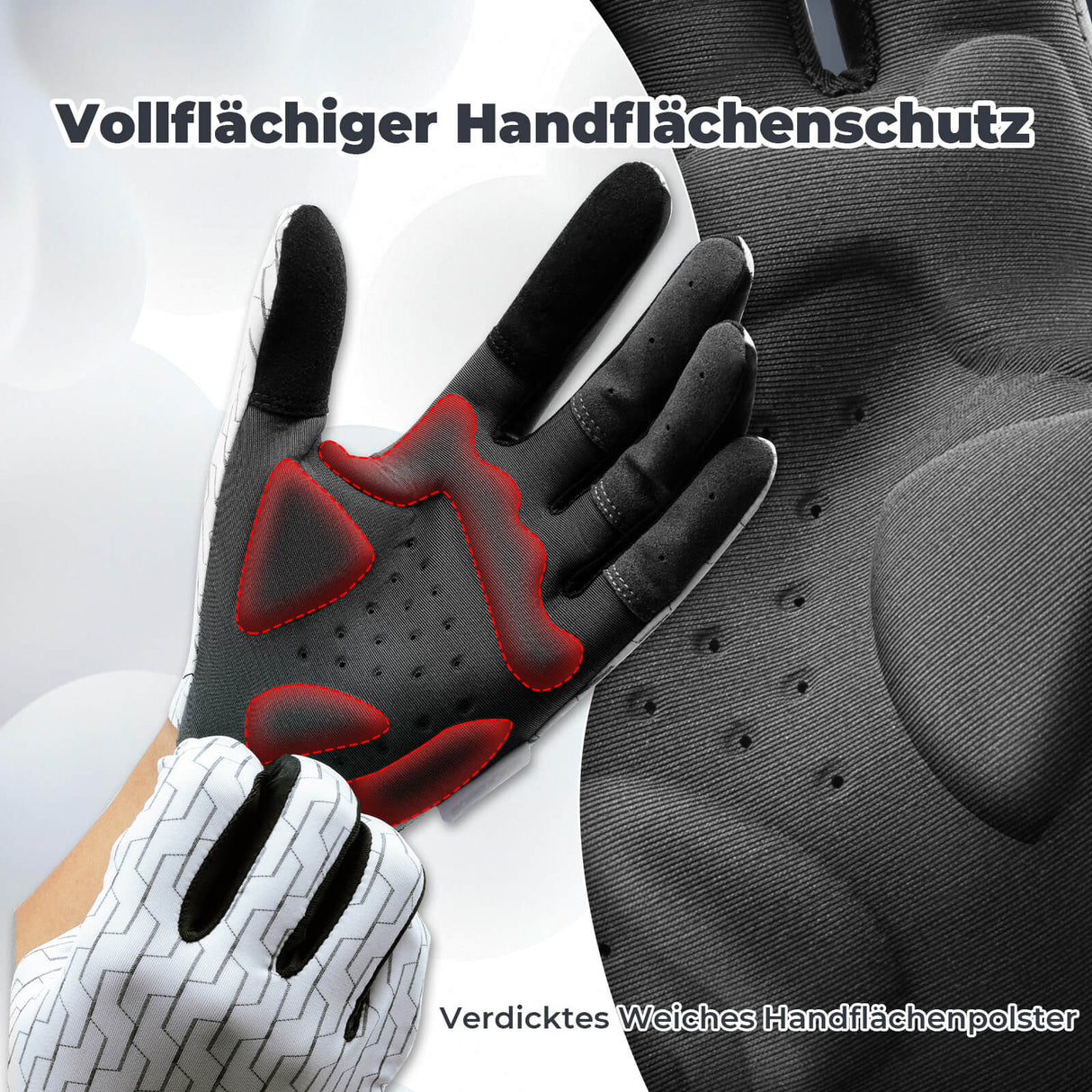 ROCKBROS Fahrradhandschuhe mit Touchfunktion – Smart & sicher!​