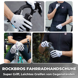 ROCKBROS Fahrradhandschuhe mit Touchfunktion – Smart & sicher!​