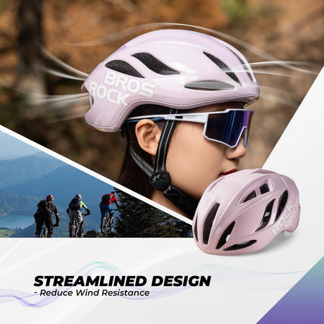 ROCKBROS Fahrradhelm – Einstellbar 58-62cm mit modernem Sicherheitsdesign