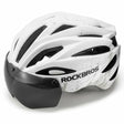 ROCKBROS Fahrradhelm Magnetischer Abnehmbarer MTB Helm mit Visier - ROCKBROS-EU