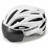 ROCKBROS Fahrradhelm Magnetischer Abnehmbarer MTB Helm mit Visier - ROCKBROS-EU
