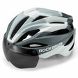 ROCKBROS Fahrradhelm Magnetischer Abnehmbarer MTB Helm mit Visier - ROCKBROS-EU