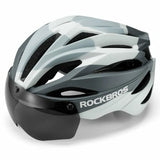 ROCKBROS Fahrradhelm Magnetischer Abnehmbarer MTB Helm mit Visier - ROCKBROS-EU