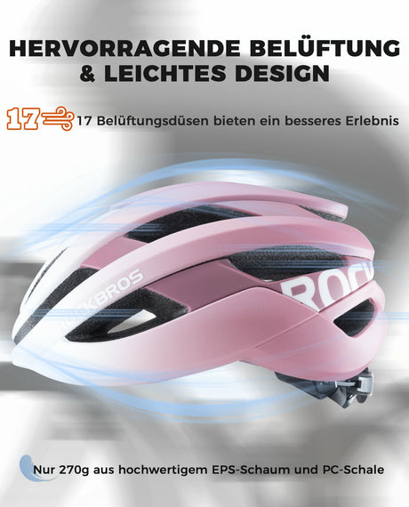 ROCKBROS Fahrradhelm Sport Mountainbike Schutzhelm Atmungsaktiv 54-58cm - ROCKBROS-EU
