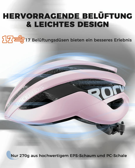 ROCKBROS Fahrradhelm Sport Mountainbike Schutzhelm Atmungsaktiv 54-58cm - ROCKBROS-EU