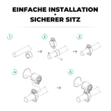 ROCKBROS Elektrische Fahrradklingel – 120dB & Smart Tracking