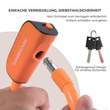 ROCKBROS Fahrradschloss – 110 cm Länge, 11 mm Stärke