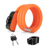 ROCKBROS Fahrradschloss – 110 cm Länge, 11 mm Stärke