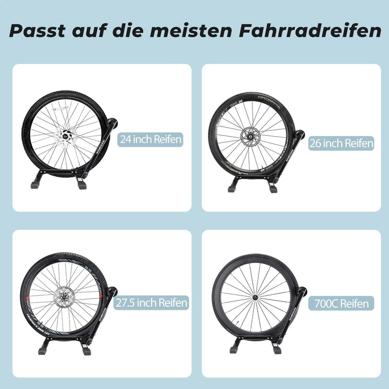 Cargue la imagen en el visor de la galería, ROCKBROS Fahrradständer Faltbar aus Aluminium Einseitiger Fahrradständer
