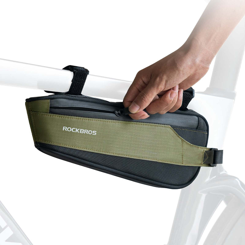 Laden Sie das Bild in Galerie -Viewer, ROCKBROS Fahrradtasche Reflektierende Kapazität von 1,4L Rahmentasche
