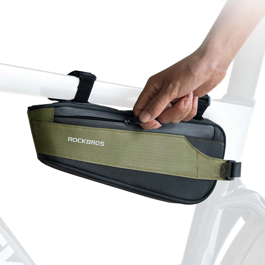 ROCKBROS Fahrradtasche Reflektierende Kapazität von 1,4L Rahmentasche