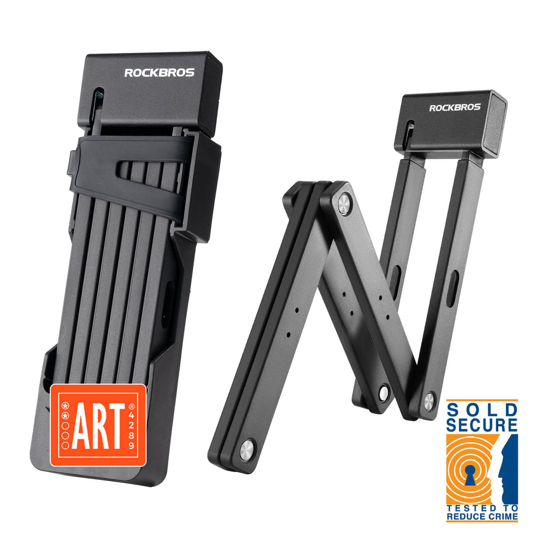 falt fahrradschloss ROCKBROS Faltschloss Fahrradschloss 104 cm Faltbares – ROCKBROS-DE