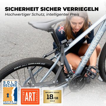 fahrradschloss für faltrad ROCKBROS Faltschloss Fahrradschloss 104 cm Faltbares – ROCKBROS-DE