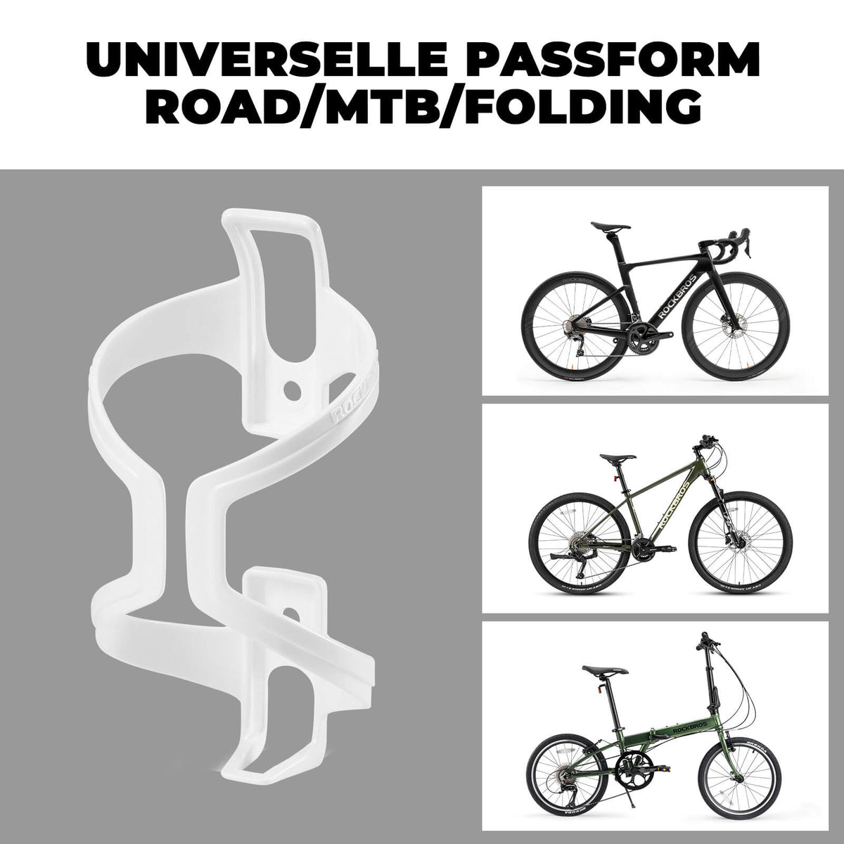 flaschenhalter kinderfahrrad ROCKBROS Fahrrad 2er Pack – ROCKBROS-DE Colour:Black Frame VLT 32% Light Gray Lenses Coated with REVO Green Focus Crator Lake 2019 HW-2380UG.18