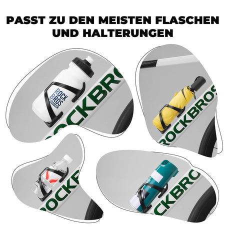 ROCKBROS Fahrrad-Flaschenhalter – 2er Pack im praktischen Set!​