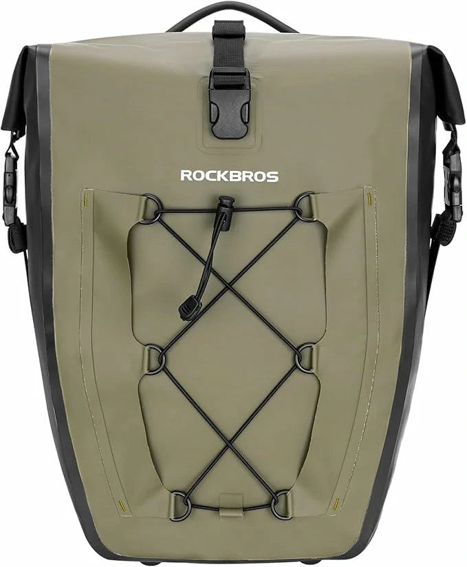 ROCKBROS Gepäckträgertasche 25L-32L 100 % wasserdicht mit Tragegriff - ROCKBROS-EU