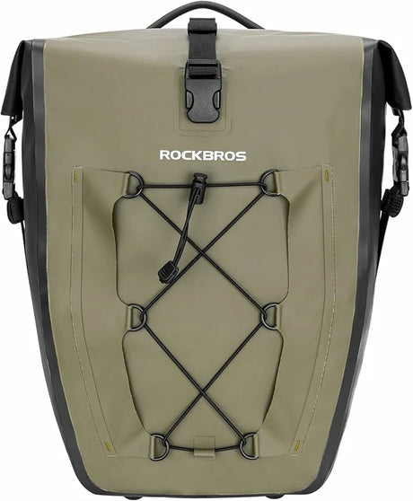ROCKBROS Gepäckträgertasche 25L-32L 100 % wasserdicht mit Tragegriff - ROCKBROS-EU