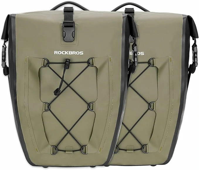 ROCKBROS Gepäckträgertasche 25L-32L 100 % wasserdicht mit Tragegriff - ROCKBROS-EU
