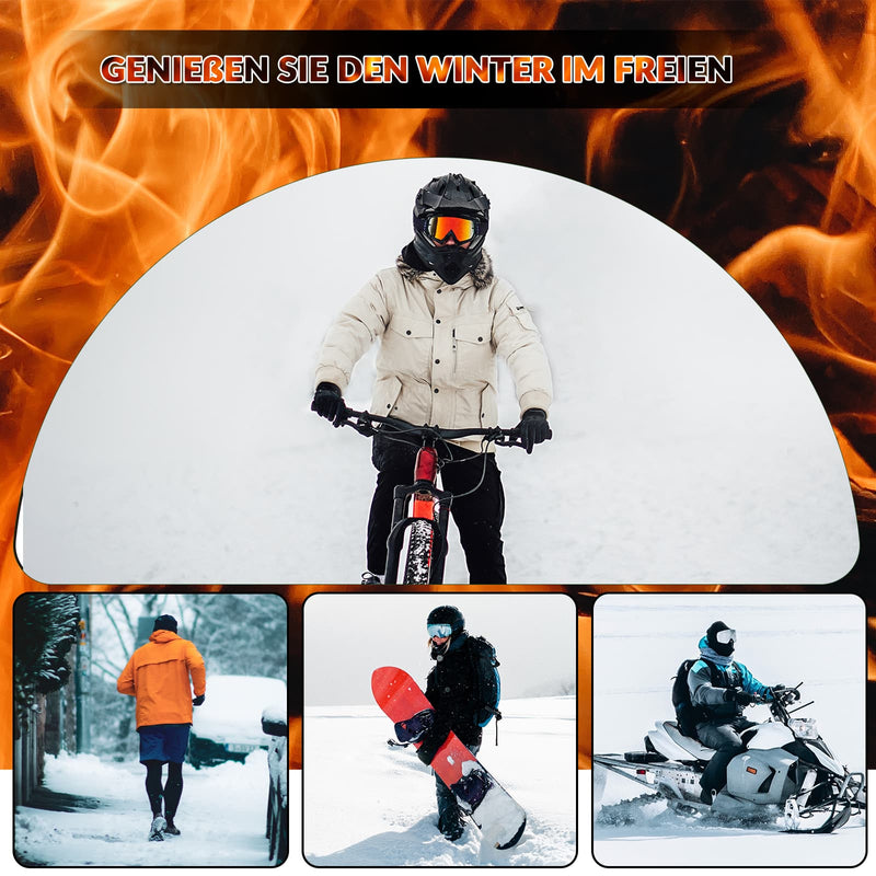 Laden Sie das Bild in Galerie -Viewer, ROCKBROS Halbe Sturmhaube für Ski Radfahren Herren Damen Atmungsaktiv
