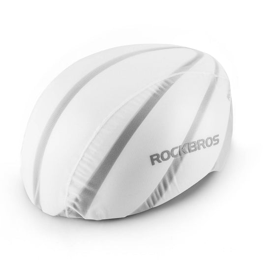 ROCKBROS Helmüberzug Helmet Cover Regenkappe Weiß