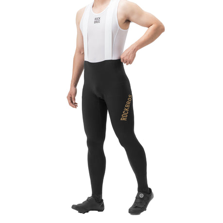 ROCKBROS Herren Fahrrad Trägerhose – Lang & Gepolstert für maximalen Komfort!​
