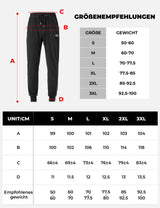 ROCKBROS Herren Fahrradhose – Elastisch & Sichtbar