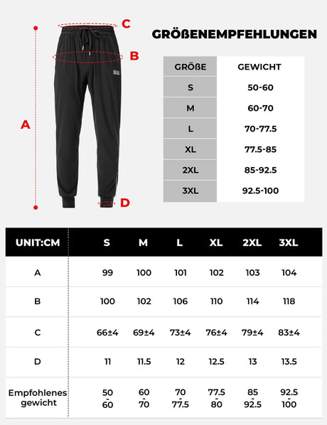 ROCKBROS Herren Fahrradhose – Elastisch & Sichtbar