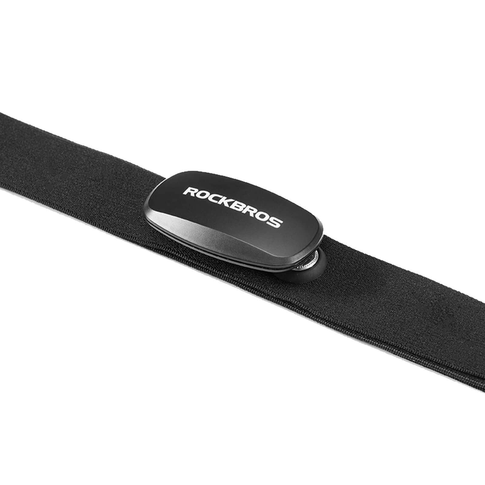 ROCKBROS Herzfrequenzmesser Brustgurt – Bluetooth & ANT+, 800h Akku, IP67 Wasserdicht, Für Garmin/Wahoo/Polar