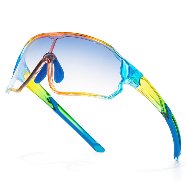ROCKBROS Kinder Fahrradbrille UV400-Schutz Selbsttönend Sonnenbrille - ROCKBROS-EU