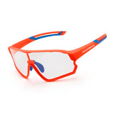 ROCKBROS Kinder Fahrradbrille UV400-Schutz Selbsttönend Sonnenbrille