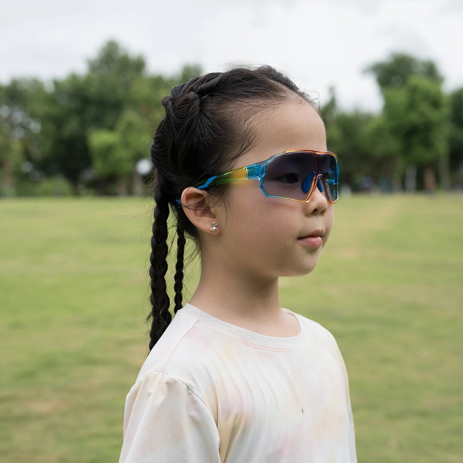 ROCKBROS Kinder Fahrradbrille UV400-Schutz Selbsttönend Sonnenbrille - ROCKBROS-EU