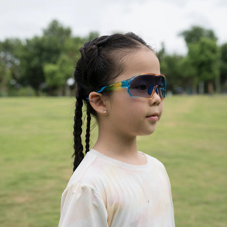 ROCKBROS Kinder Fahrradbrille UV400-Schutz Selbsttönend Sonnenbrille - ROCKBROS-EU