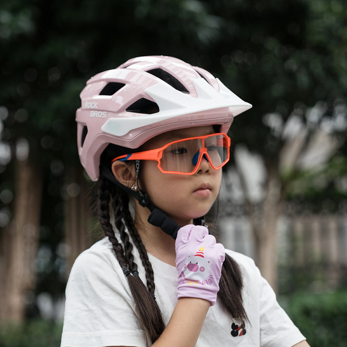 ROCKBROS Kinder Fahrradbrille UV400-Schutz Selbsttönend Sonnenbrille - ROCKBROS-EU