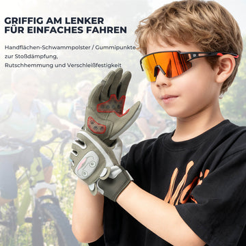 ROCKBROS Kinder Fahrradhandschuhe Atmungsaktiv & Rutschfest Mit SBR-Sc –  ROCKBROS-DE