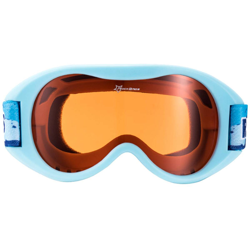 Load image into Gallery viewer, ROCKBROS Kinder Skibrille 100 % UV-Schutz winddicht Ski Schutzbrille Blau

