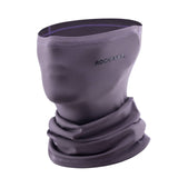 ROCKBROS Multifunktionstuch Fleece Halbe Sturmhaube Weich Gesichtsmaske Violett