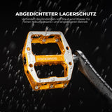 ROCKBROS Fahrradpedale – Profi-Plattform mit Anti-Rutsch-Stiften