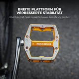 ROCKBROS Fahrradpedale – Profi-Plattform mit Anti-Rutsch-Stiften