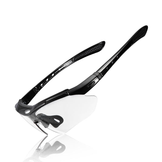 ROCKBROS Photochromic Sportbrillen Mit Austauschbarem Elastischem Stirnband
