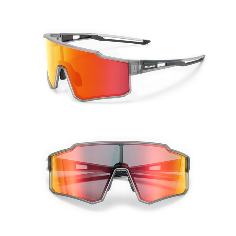 Chargez l&#39;image dans la visionneuse de la galerie, ROCKBROS Polarisiert Fahrradbrille Sport Sonnenbrille für Outdoorsport
