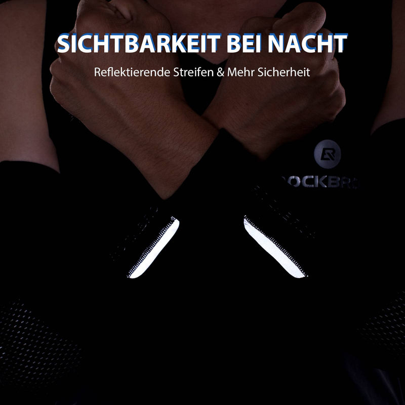Cargue la imagen en el visor de la galería, ROCKBROS Radsport Armlinge Winter Anti Rutschen Arm Sleeves S-3XL (1 Paar)
