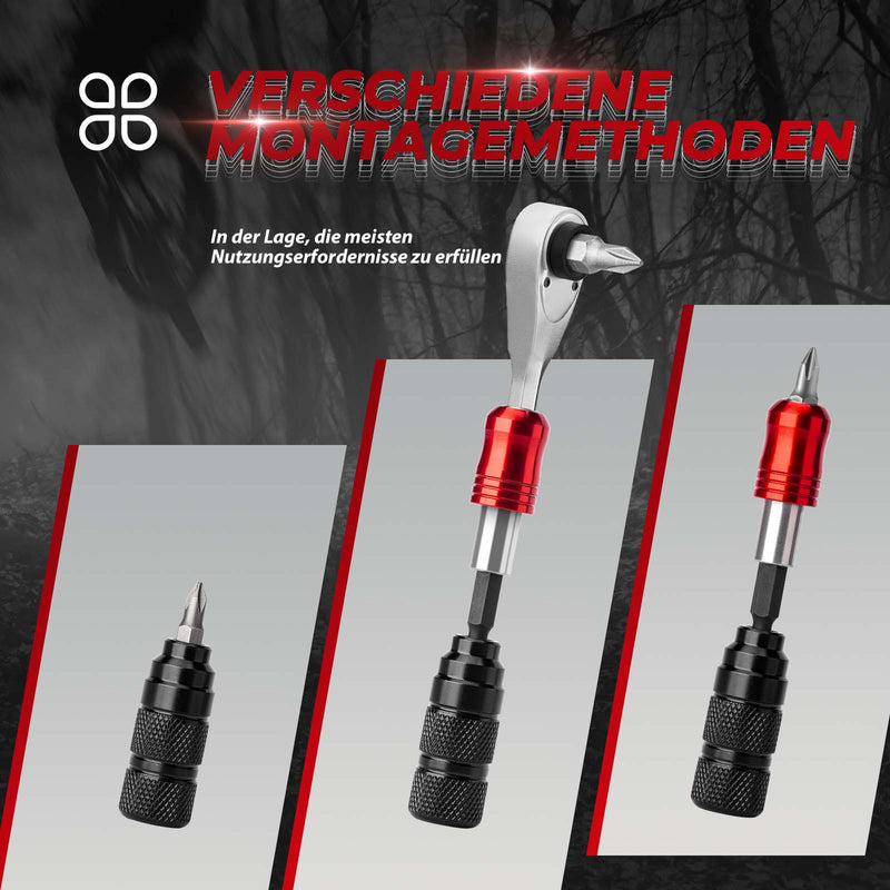 Chargez l&#39;image dans la visionneuse de la galerie, ROCKBROS Ratschenschlüssel Set 1/4 Zoll Mini Reparatur Werkzeug

