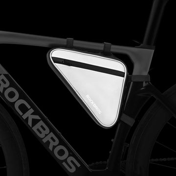 reflektierende fahrradtasche ROCKBROS Fahrradtasche Reflektierende Rahmentasche Dreiecktasche 0,9L –  ROCKBROS-DE