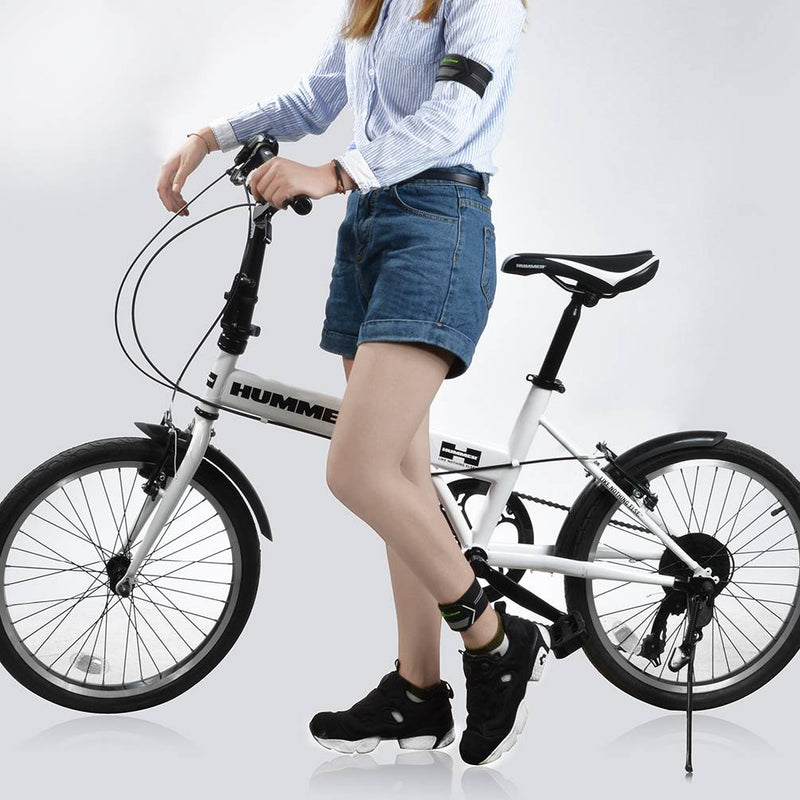 1 Paar Reflektorband Elastisch Radfahren Reflektoren für Hosenbeine  Manschette